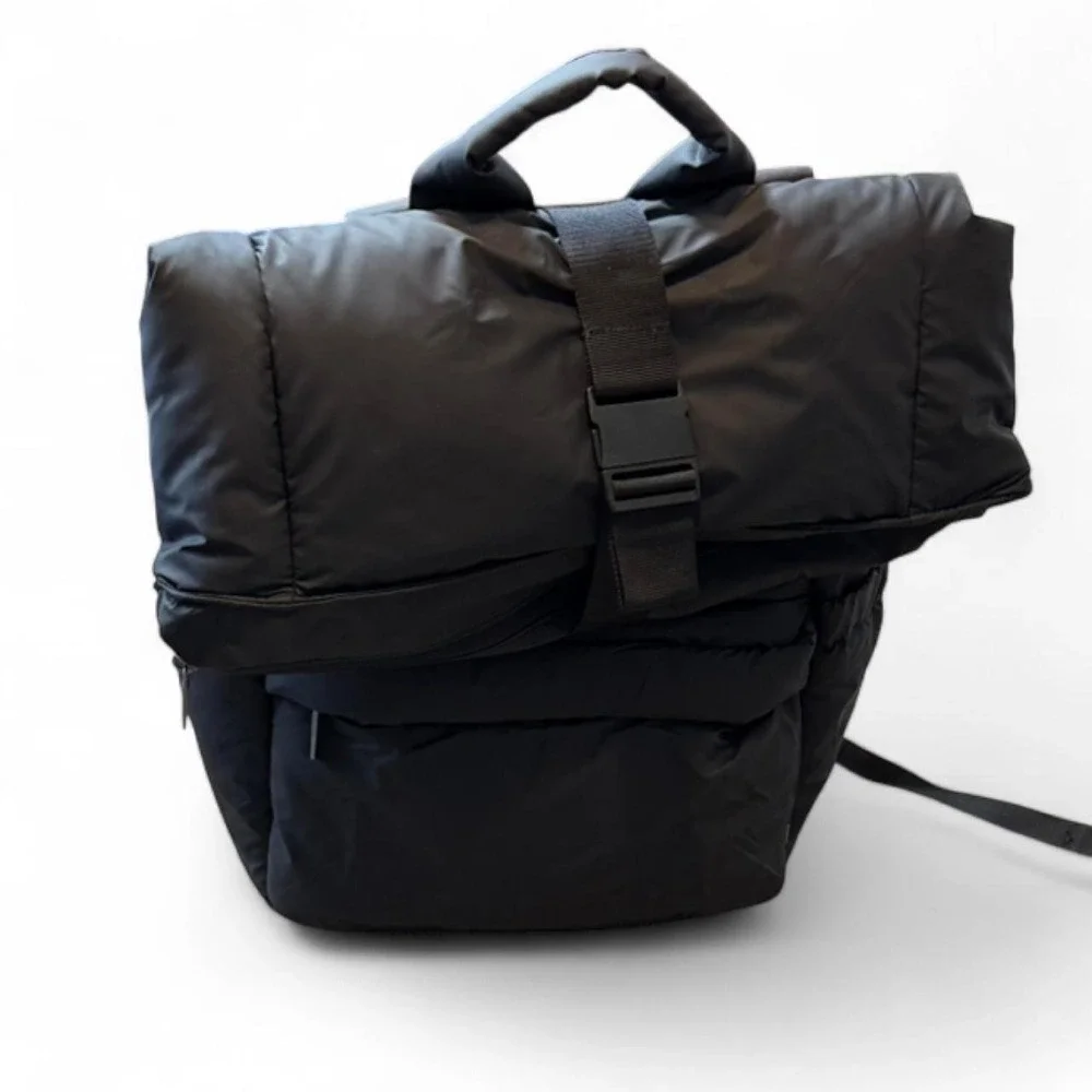 Target Open‎ Story Black Puffer Backpack